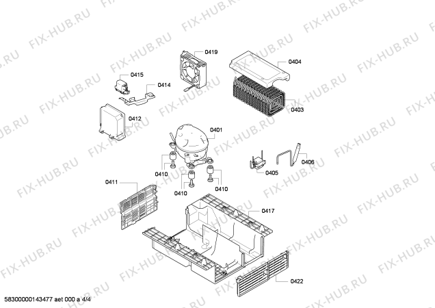 Схема №2 KIN28P60L с изображением Ремкомплект для холодильной камеры Bosch 00701386