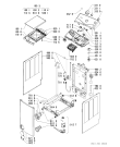Схема №1 AWT 2062 с изображением Микропереключатель для стиралки Whirlpool 481228219782