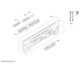 Схема №3 SMP69M15SK SuperSilence с изображением Передняя панель для посудомойки Bosch 11013712