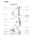 Схема №2 EO6751NO/AM0 с изображением Клавиша для электропылесоса Rowenta FS-9100033236