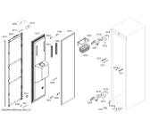 Схема №2 RF411701 с изображением Испаритель для холодильной камеры Bosch 00679391