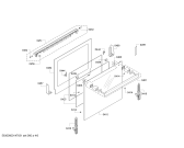 Схема №4 HB33A4580 с изображением Фронтальное стекло для плиты (духовки) Siemens 00685309