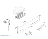 Схема №2 E12M22N0 с изображением Переключатель для плиты (духовки) Bosch 00625830