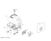 Схема №1 VSZ4GXTRM6 Z4.0 hepa 2200W extreme power с изображением Крышка для пылесоса Siemens 00749148