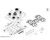 Схема №1 3ETG397B с изображением Варочная панель для духового шкафа Bosch 00683142