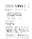 Схема №1 KGG 2765/2 FH с изображением Часть корпуса для холодильника Whirlpool 481945299927