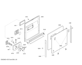 Схема №4 SGI47M37EU Silence comfort с изображением Передняя панель для электропосудомоечной машины Bosch 00445980