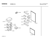 Схема №2 KK33E80 с изображением Решетка для холодильной камеры Siemens 00358021