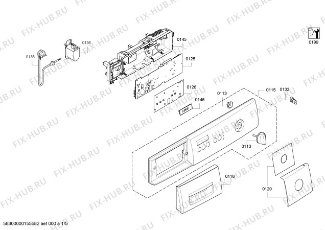 Схема №3 WAE24271FF Maxx 7 VarioPerfect с изображением Ручка для стиралки Bosch 00655976