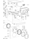 Схема №1 AWO/D 4120 с изображением Обшивка для стиралки Whirlpool 481245217751