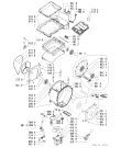 Схема №1 WATE 9375/2 с изображением Обшивка для стиралки Whirlpool 481245215492