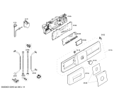 Схема №2 WM12E463DN E12.46 с изображением Панель управления для стиральной машины Siemens 00674587