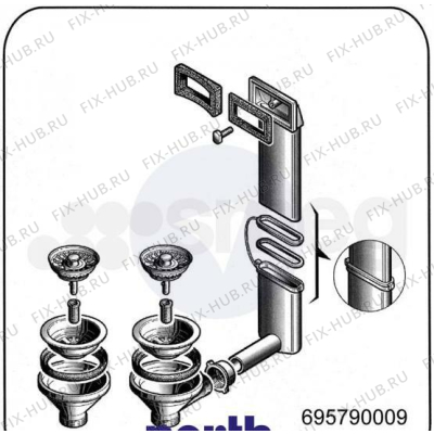 Всякое для комплектующей Smeg 695790009 в гипермаркете Fix-Hub