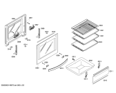 Схема №1 FRS5010WML с изображением Панель управления для плиты (духовки) Bosch 00679601