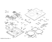 Схема №1 CI263110 induccion gaggenau 4i tc top inox с изображением Индикатор для духового шкафа Bosch 00429325