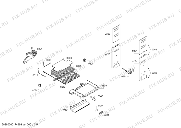 Схема №2 KG57NST34N с изображением Дверь для холодильника Siemens 00712251