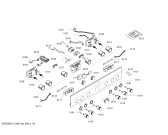 Схема №4 HE330650S с изображением Панель управления для духового шкафа Siemens 00449737