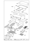 Схема №1 GN163120 (7285548713) с изображением Держатель для холодильной камеры Beko 4821600100