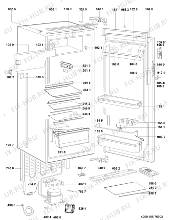 Схема №1 KVI 2951 A+++ с изображением Дверка для холодильника Whirlpool 481010650531