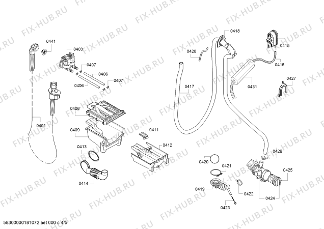 Схема №2 WM12K220TH iQ 300 varioPerfect с изображением Силовой модуль запрограммированный для стиралки Siemens 12009557