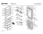 Схема №2 KGS3806IE с изображением Дверь для холодильника Bosch 00236771