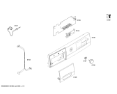 Схема №2 WS08M360TI с изображением Наклейка с пояснениями для стиральной машины Siemens 00615961