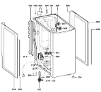 Схема №3 PESU2620 (329070) с изображением Обшивка для стиральной машины Gorenje 397561