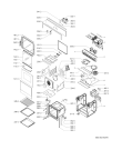 Схема №1 BMZE4000/A/IN с изображением Панель для плиты (духовки) Whirlpool 481245248684