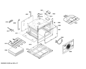 Схема №2 HLN653421F с изображением Стеклокерамика для духового шкафа Bosch 00684164