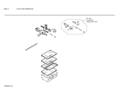Схема №1 KFRMIL6 K116E-6/46 с изображением Стеклянная полка для холодильника Bosch 00288795