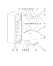 Схема №1 NTA14R (F075425) с изображением Корпусная деталь для холодильной камеры Indesit C00283502