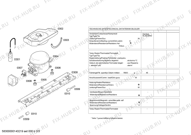 Схема №1 KGN36V65 с изображением Дверь морозильной камеры для холодильника Bosch 00684195