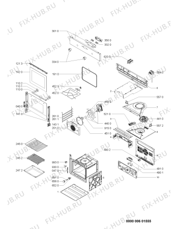 Схема №1 AKL907WH1 (F091025) с изображением Инструкция по эксплуатации для духового шкафа Indesit C00357859