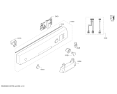 Схема №1 SMS50T06GB с изображением Столешница для посудомоечной машины Bosch 00145354