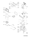 Схема №1 AKP761/IX/01 с изображением Панель для плиты (духовки) Whirlpool 481945358336