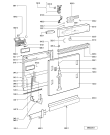 Схема №1 ADG 8472/1 WH с изображением Обшивка для посудомойки Whirlpool 481245372169