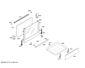 Схема №4 FRM5500 с изображением Изоляция для плиты (духовки) Bosch 00683946