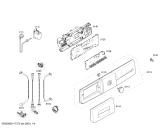 Схема №1 WM14E160 E 12.16 с изображением Панель управления для стиральной машины Siemens 00449744