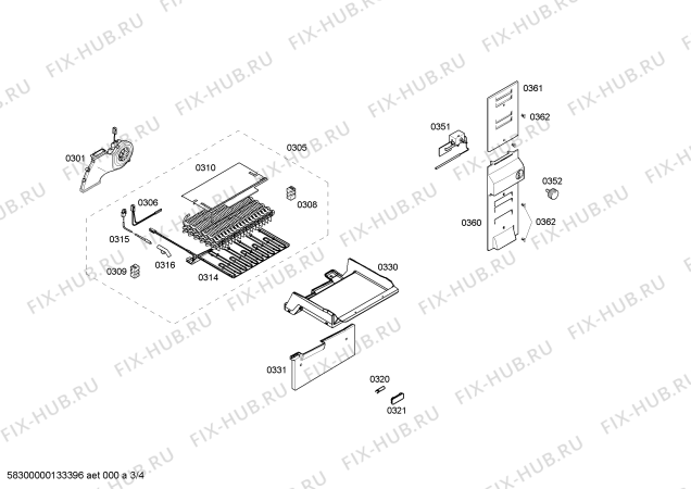 Схема №1 KGN39X70 с изображением Дверь для холодильной камеры Bosch 00244401