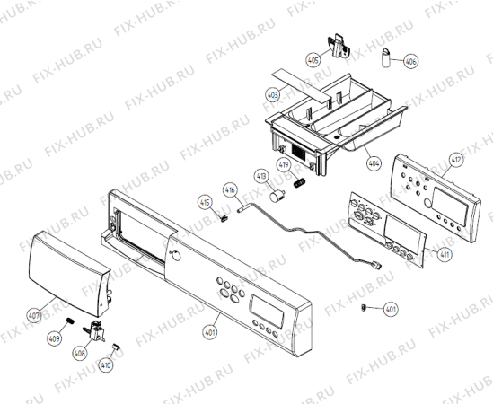 Взрыв-схема стиральной машины Gorenje FT 2752 SE   -White (900003426, WM56SE) - Схема узла 04