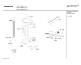 Схема №1 X5KCVTH290 с изображением Дверь для холодильника Bosch 00216797