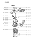 Схема №2 FSB442 с изображением Блок управления для диспенсера для напитков Krups MS-0926459