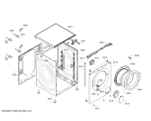 Схема №1 WAK24267IT Avantixx 7 с изображением Панель управления для стиральной машины Bosch 00748953