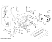 Схема №2 SMS69T26EU с изображением Передняя панель для посудомойки Bosch 00700804