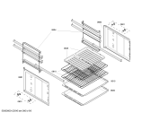 Схема №2 HBN33R551 с изображением Ручка двери для духового шкафа Bosch 00662594