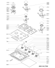 Схема №2 AKR318IX1 (F091901) с изображением Инструкция по эксплуатации для плиты (духовки) Indesit C00372141