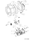 Схема №1 AWZ 3799 с изображением Блок управления для сушилки Whirlpool 481221479013