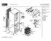 Схема №3 3KF4967N с изображением Ручка двери для холодильника Bosch 00491668