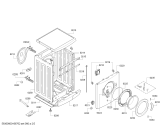 Схема №1 WAE24360EP iQ300 с изображением Панель управления для стиралки Bosch 00742828