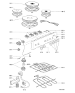 Схема №1 ACM 361/1 с изображением Указатель для плиты (духовки) Whirlpool 481213448231
